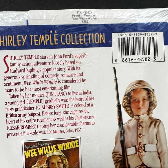 Sealed Bundle/2 Shirley Temple VHS 20th Century Fox Movie Coll. Tapes 8•9 - Picture 8 of 11